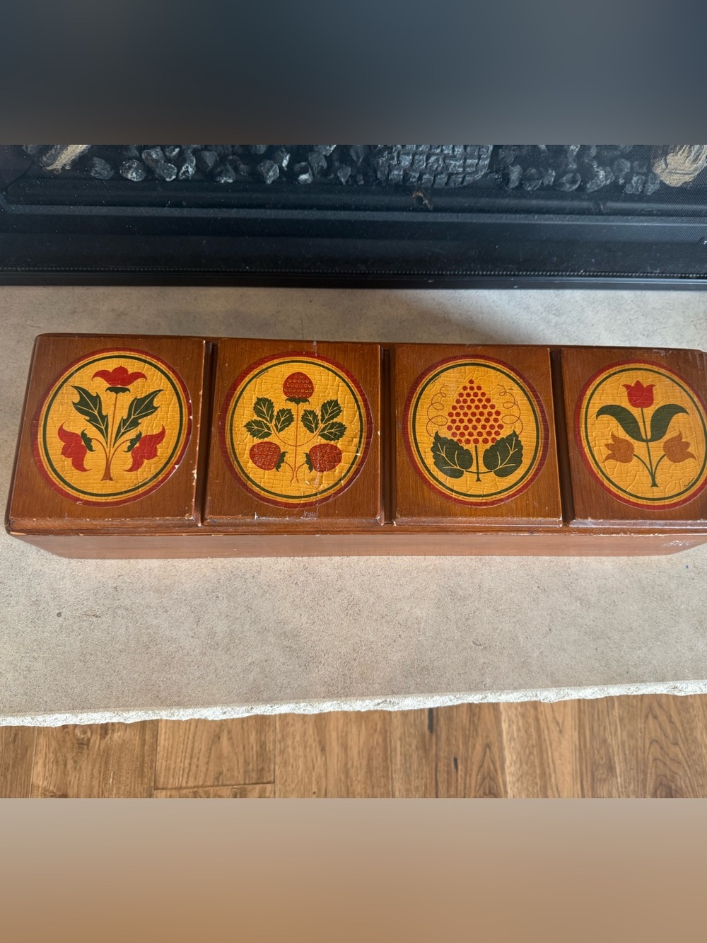 Vintage Canister Box Storage